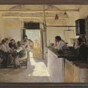Taverne in Ravello – 1890