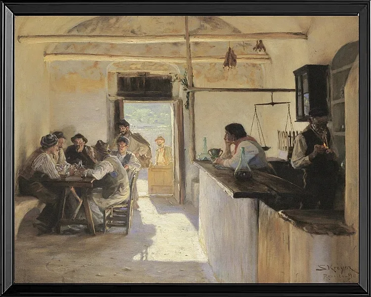 Taverne in Ravello – 1890