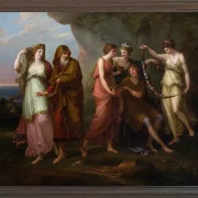Telemachos und die Nymphen von Calypso - 1782
