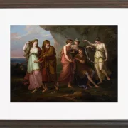 Telemachos und die Nymphen von Calypso - 1782