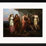 Telemachos und die Nymphen von Calypso - 1782