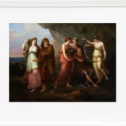 Telemachos und die Nymphen von Calypso - 1782