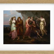 Telemachos und die Nymphen von Calypso - 1782