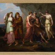 Telemachos und die Nymphen von Calypso - 1782