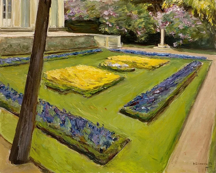 Terrasse i haven nær Wannsee - 1916