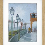 Terrasse und Aussichtsplattform der Moulin de Blute - 1887