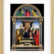 Thronende Madonna mit Kind und Heiligen - 1504