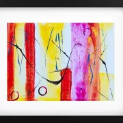 Dansende farveeksplosion