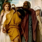 Tobias verabschiedet sich von seinem Vater – 1860