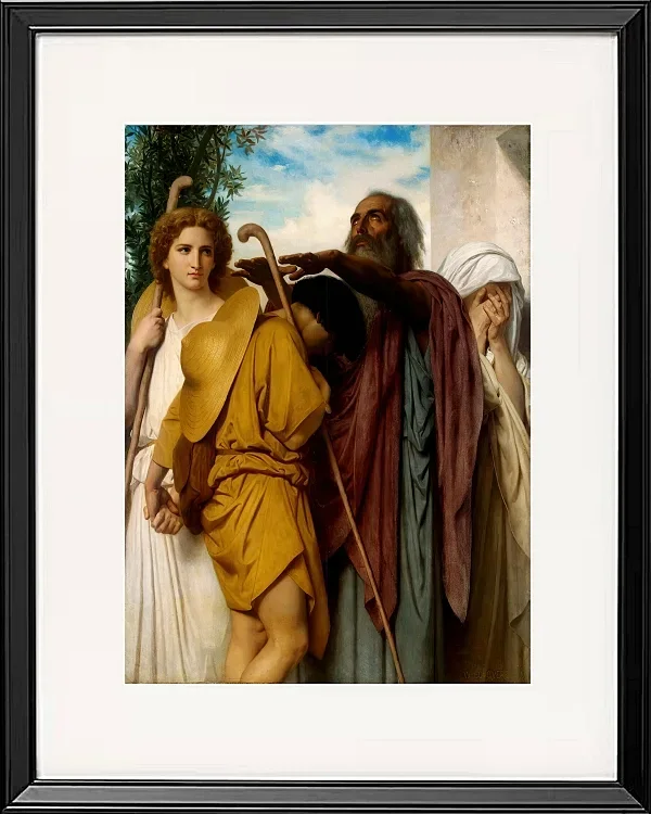 Tobias verabschiedet sich von seinem Vater – 1860