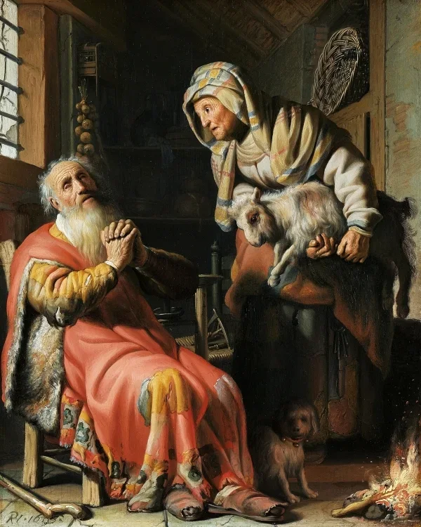 Tobit und Anna mit dem Kind – 1626