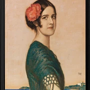 Datter Mary som spansk - 1916