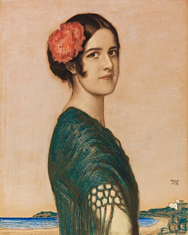 Datter Mary som spansk - 1916