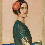 Datter Mary som spansk - 1916
