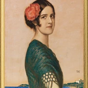 Datter Mary som spansk - 1916