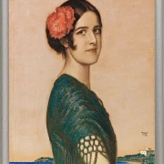 Datter Mary som spansk - 1916