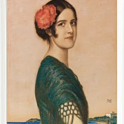 Datter Mary som spansk - 1916