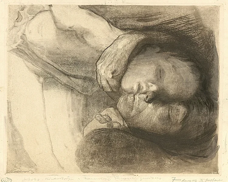 Tod, Frau und Kind - 1910