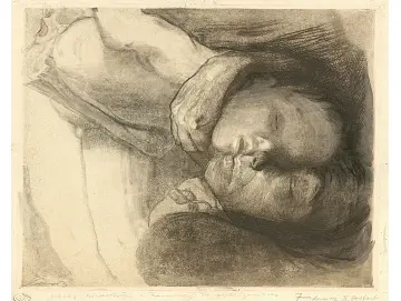 Tod, Frau und Kind - 1910