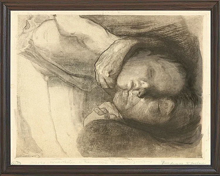 Tod, Frau und Kind - 1910