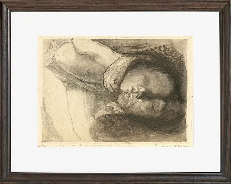 Tod, Frau und Kind - 1910