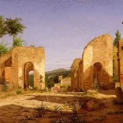 Tor in der Via Sepulcralis in Pompeji – 1846