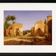 Tor in der Via Sepulcralis in Pompeji – 1846