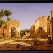 Tor in der Via Sepulcralis in Pompeji – 1846