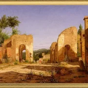 Tor in der Via Sepulcralis in Pompeji – 1846