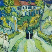 Trappe i Auvers - 1890
