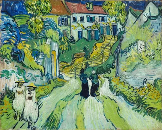 Trappe i Auvers - 1890