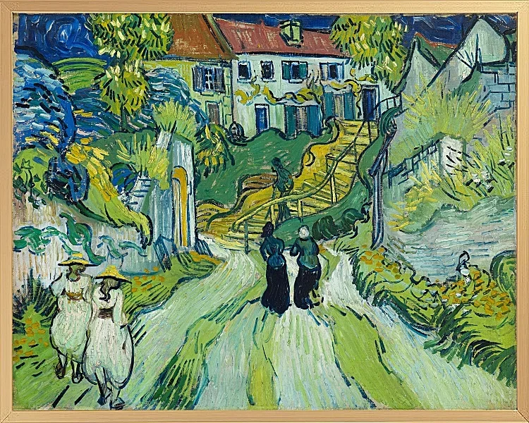 Trappe i Auvers - 1890