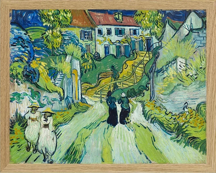 Trappe i Auvers - 1890