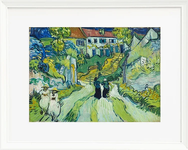 Trappe i Auvers - 1890