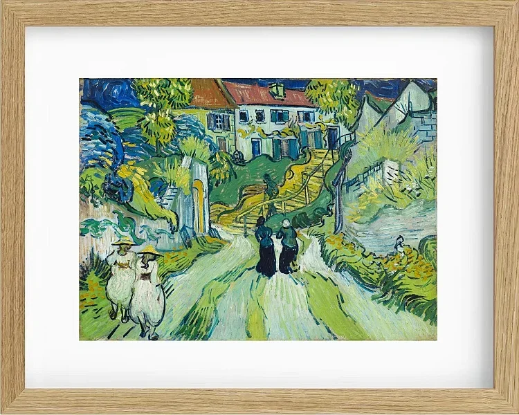 Trappe i Auvers - 1890