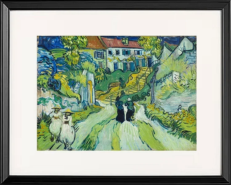 Trappe i Auvers - 1890