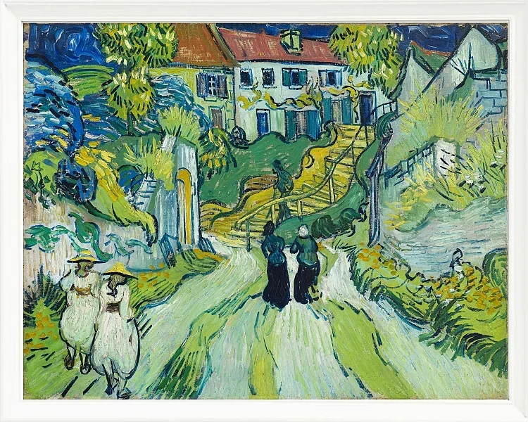 Trappe i Auvers - 1890