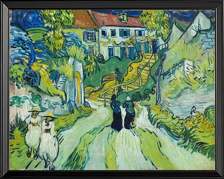 Trappe i Auvers - 1890