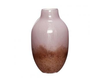 Posy Vase Rotbraun/Alt rosa