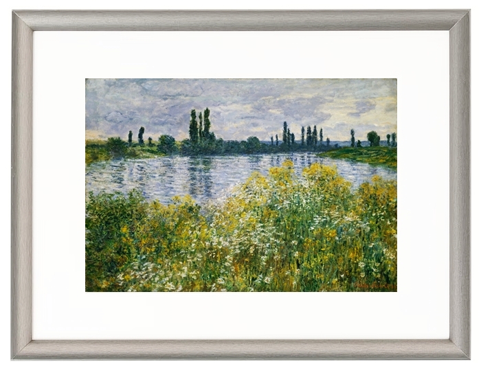 Ufer der Seine Vetheuil - 1880