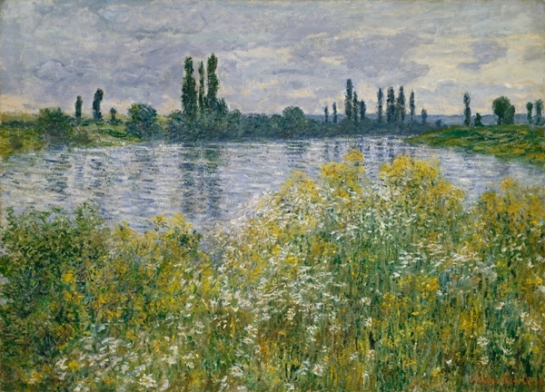 Ufer der Seine Vetheuil - 1880