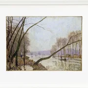 Alfred Sisley - Seinens bredder om efteråret 1876 | Indrammet giclée-kunsttryk