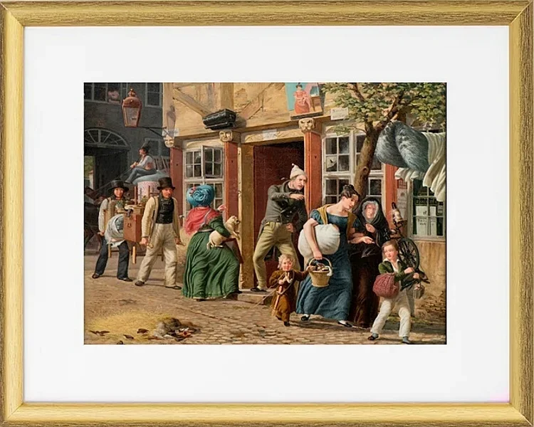 Umzugsszene – 1831