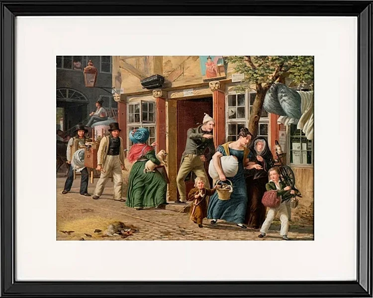 Umzugsszene – 1831