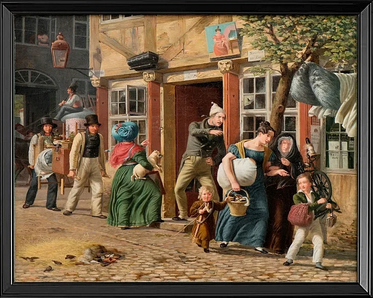 Umzugsszene – 1831