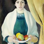 Porträt mit Äpfeln - 1909