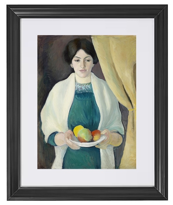 Porträt mit Äpfeln - 1909