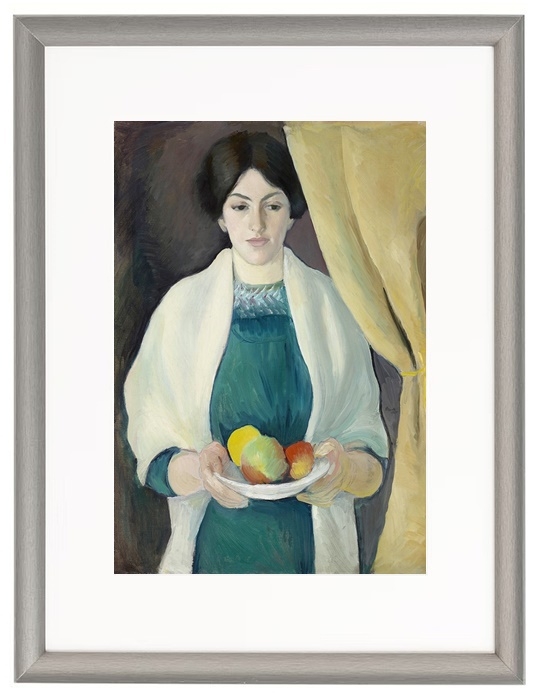Porträt mit Äpfeln - 1909