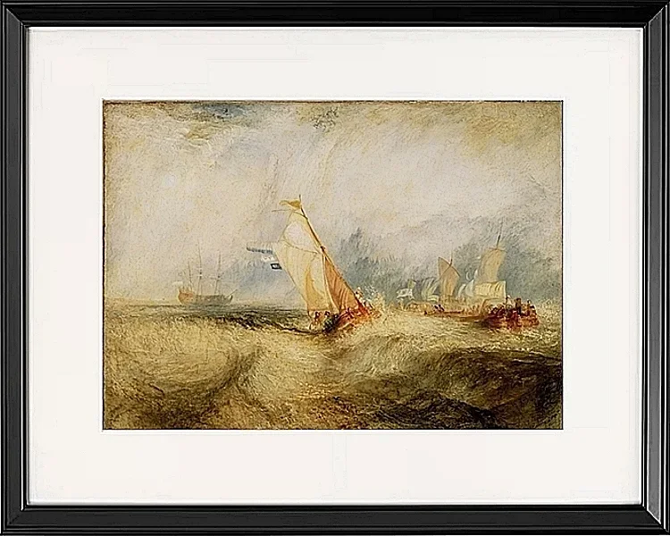 Van Tromp, gegen den Wind - 1844