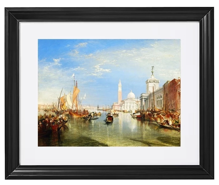 Venedig – Die Dogana und San Giorgio Maggiore – 1834